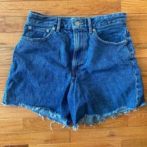 Everlane A-Line Demin Shorts